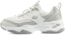 (W) Skechers D'lites 4.0 'Putih Kelabu' 896144-WGY