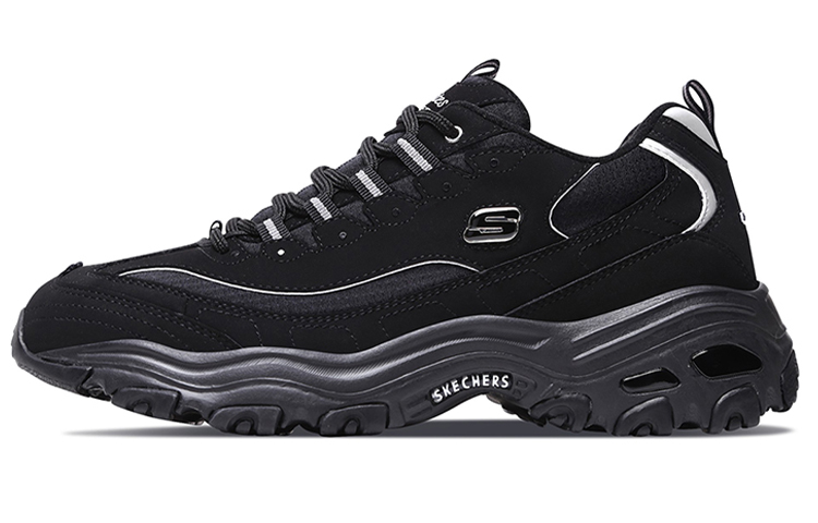 (W) Skechers D'Lites 'All Black'