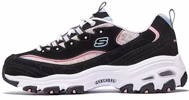 (Women) Skechers D'Lites Splendid Journey 'Black Multicolor' 149793-BKMT (Women) Skechers D'Lites Splendid Journey 'Black Multicolor' 149793-BKMT