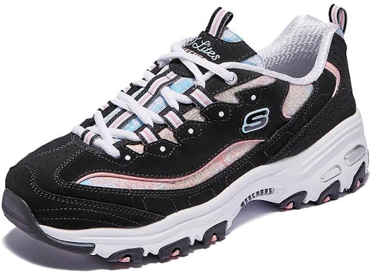 (W) Skechers D'Lites Splendid Journey 'Negro Multicolor' 149793-BKMT Order (W) Skechers D'Lites Splendid Journey 'Negro Multicolor' 149793-BKMT