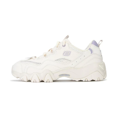(W) Skechers D'Lites 4.0 Marathon Running Shoes 'White'