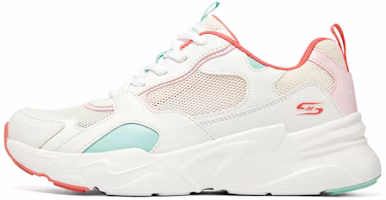 (Women) Skechers DLites 'White Pink' 117357-WMLT (Women) Skechers DLites 'White Pink' 117357-WMLT