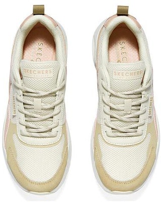(W) Sepatu Skechers Street Uno Peaks 'Putih Tan Pink' 177546-NAT Lookbook (W) Sepatu Skechers Street Uno Peaks 'Putih Tan Pink' 177546-NAT