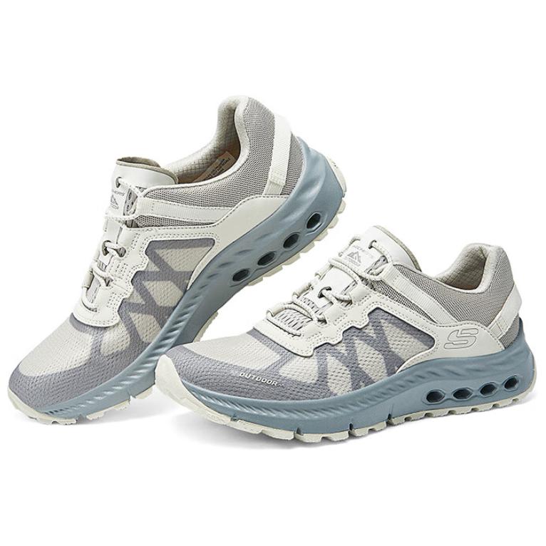 Shop (W) Skechers D'lites 'Beige Gris Low-Top' 180152-OWGR