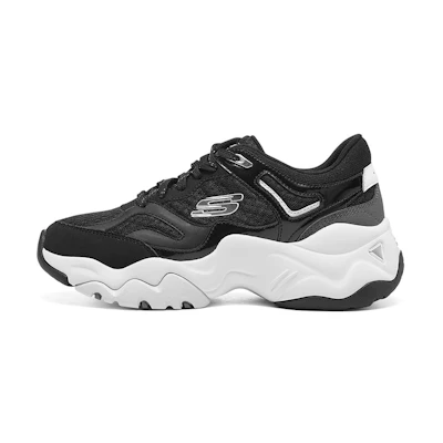 (W) Skechers D'LITES 3.0 'Black White'