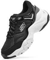 (W) Skechers D'LITES 3.0 'Hitam Putih' 12958-BLK Shop (W) Skechers D'LITES 3.0 'Hitam Putih' 12958-BLK