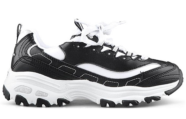 (W) Skechers D'Lites 'Black and White' 圖 2