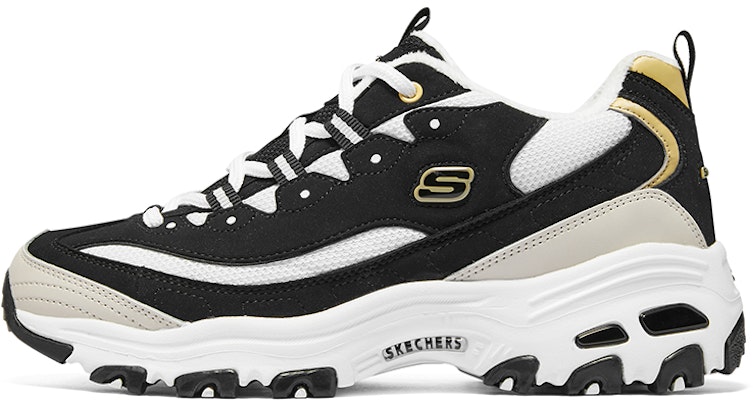 (W) Skechers D'Lites 'Blanco y Negro' 896268-BKNT Buy (W) Skechers D'Lites 'Blanco y Negro' 896268-BKNT