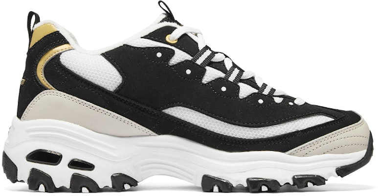 (W) Skechers D'Lites 'Blanco y Negro' 896268-BKNT Order (W) Skechers D'Lites 'Blanco y Negro' 896268-BKNT