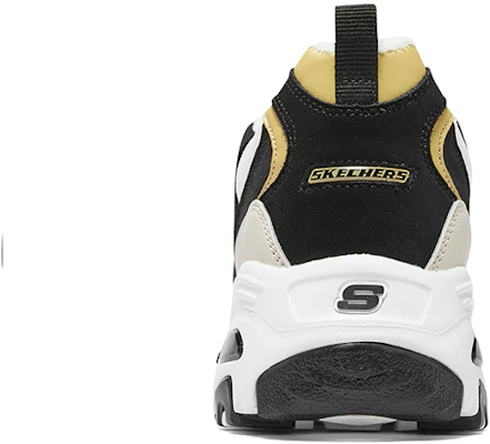 (W) Skechers D'Lites 'Blanco y Negro' 896268-BKNT Purchase (W) Skechers D'Lites 'Blanco y Negro' 896268-BKNT