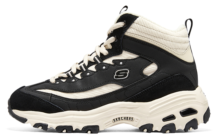 (Women) Skechers D'lites 'Black Beige' 167570-BKNT