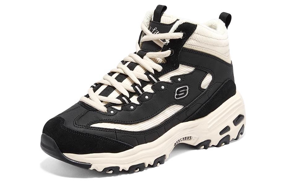 Lookbook (W) 斯凯奇 D'lites 系列 '黑米色' 167570-BKNT