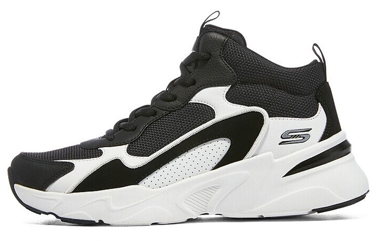 (W) Skechers D'Lites 'Black Casual'