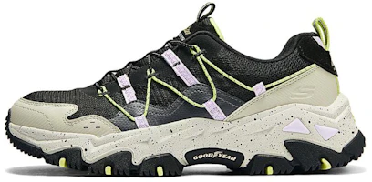 (Women) Skechers D'Lites 'Black Green' 180129-BKMT (Women) Skechers D'Lites 'Black Green' 180129-BKMT
