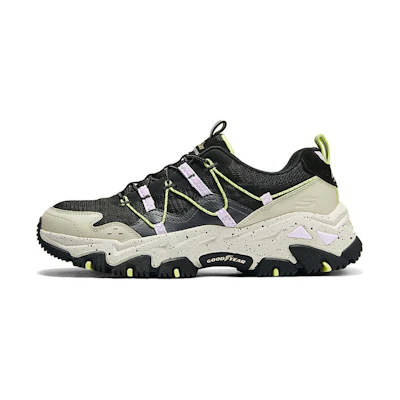 (W) Skechers D'Lites 'Black Green'