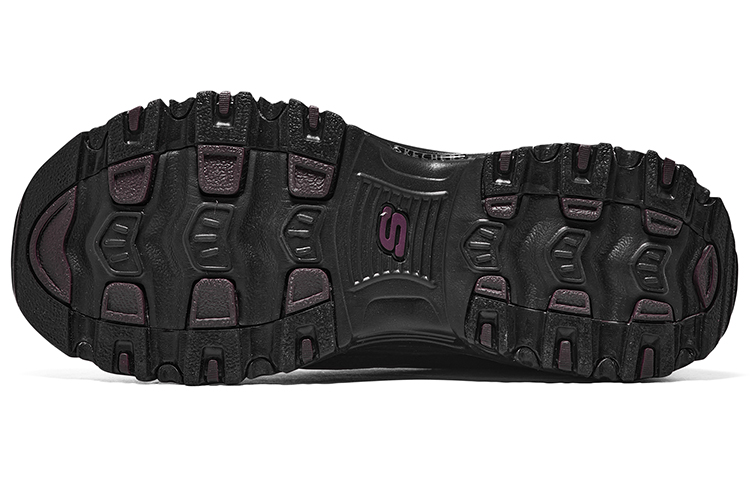 Details for (W) Skechers D'Lites 'Hitam Ungu' 896268-BKPR