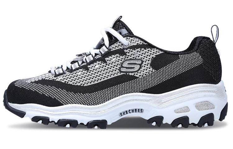 Buy (W) Skechers D'Lites 'Hitam Putih' 12243-BKW