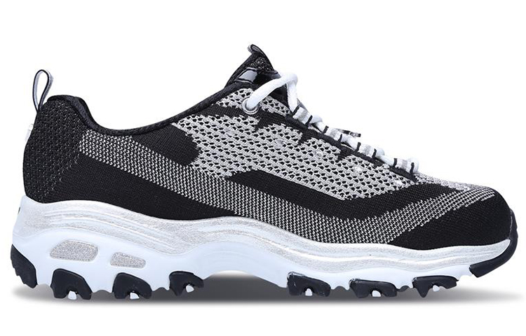 (W) Skechers D'Lites 'Black White' 圖 2