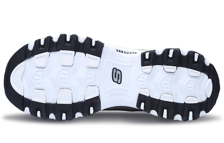 (W) Skechers D'Lites 'Black White' 圖 5