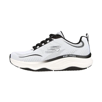 (W) Skechers D'Lites 'Black White'