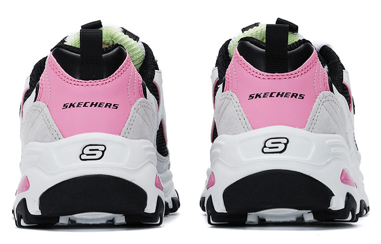 Lookbook (W) Skechers D'Lites 'Hitam Putih Emas Panda' 11947-WBPK