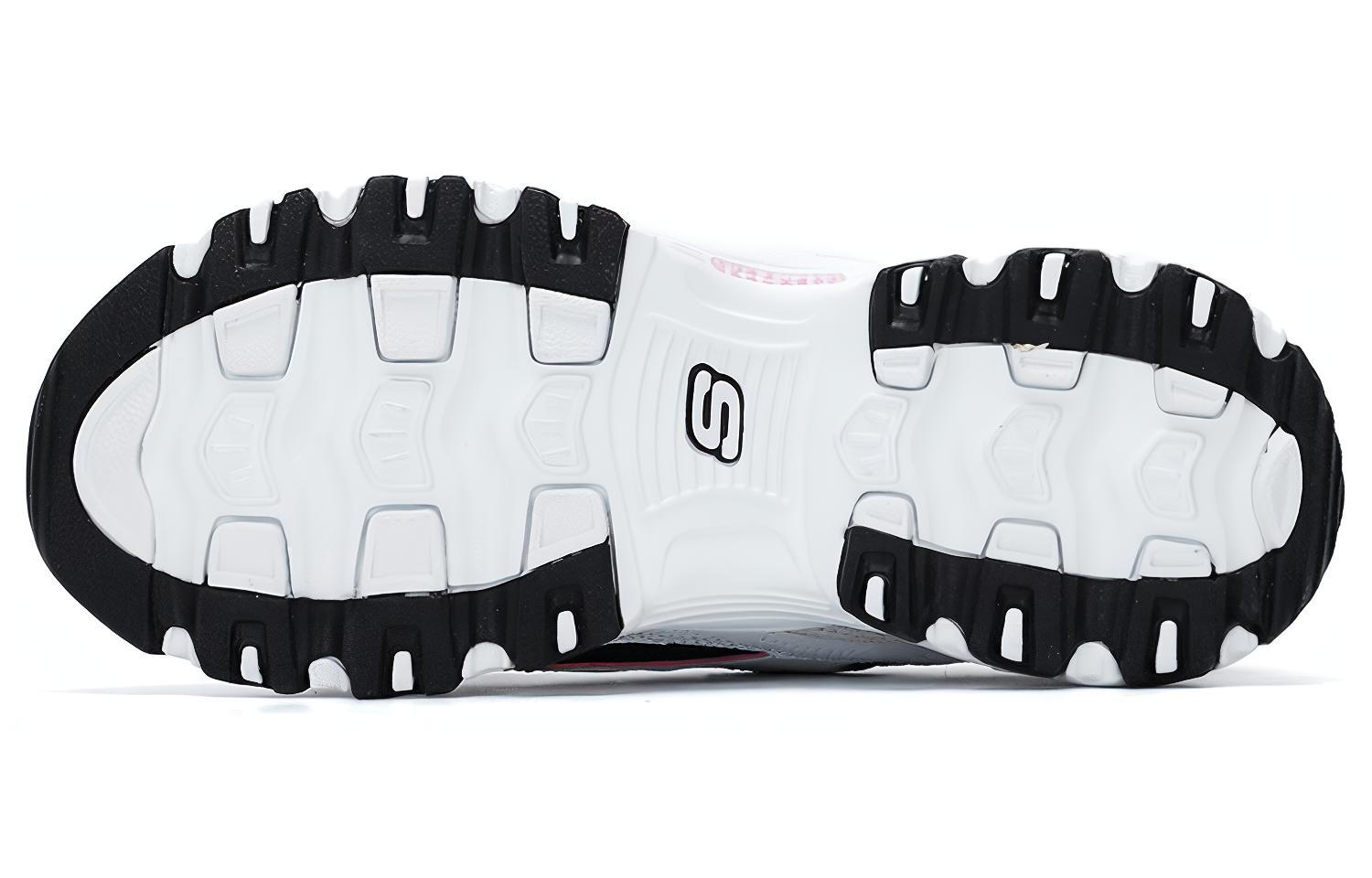 Shop (W) Skechers D'Lites 'Hitam Putih Emas Panda' 11947-WBPK