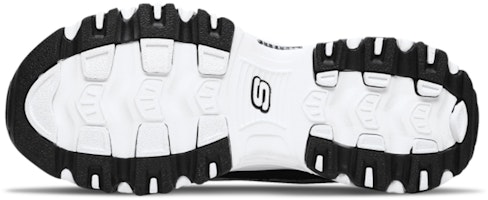 (W) Skechers D'Lites 1.0 'Blanco Negro' 13141-BKW Details for (W) Skechers D'Lites 1.0 'Blanco Negro' 13141-BKW