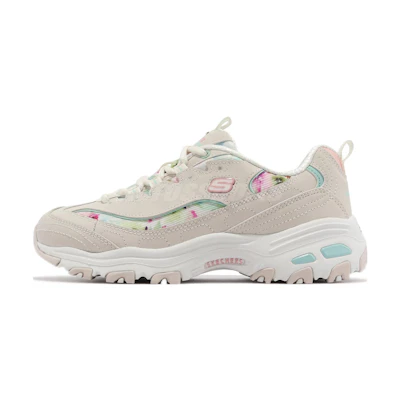 (W) Skechers DLITES Blooming Fields 'Natural Multicolor'