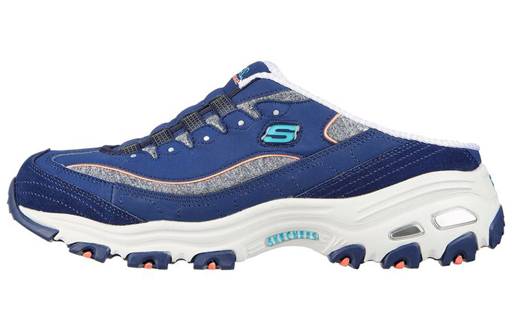 (Women) Skechers D'Lites 'Blue Casual Slip-On' 149059-NVPK