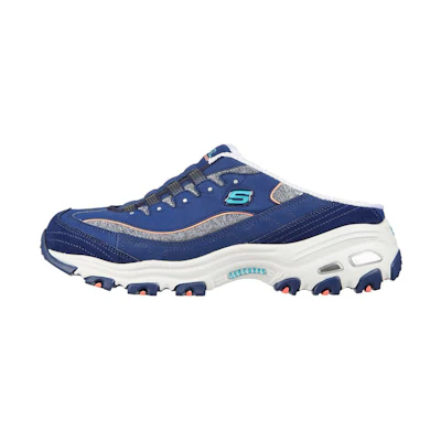 (W) Skechers D'Lites 'Blue Casual Slip-On'
