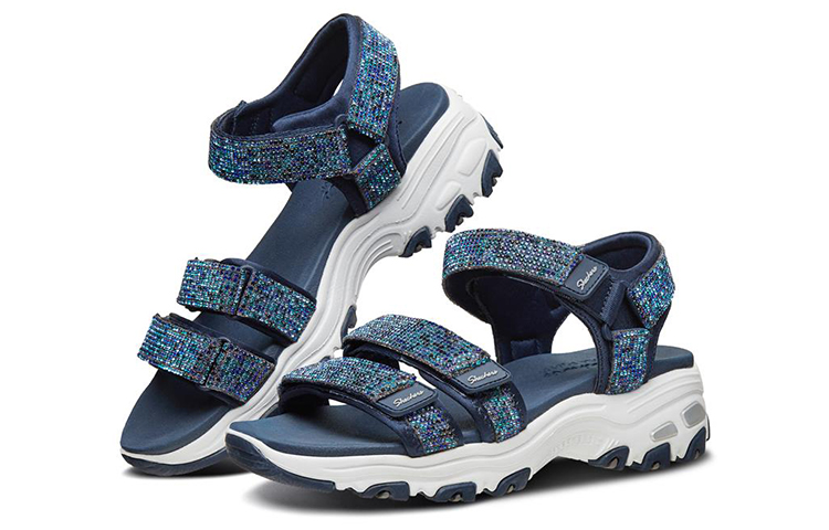 (W) Skechers D'Lites 'Blue Multicolor' 圖 3