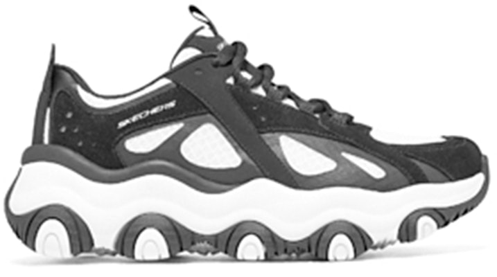 Skechers D‘lites 啵啵熊國寶熊 低筒老爹鞋 女款 黑白 Order Skechers D‘lites 啵啵熊國寶熊 低筒老爹鞋 女款 黑白