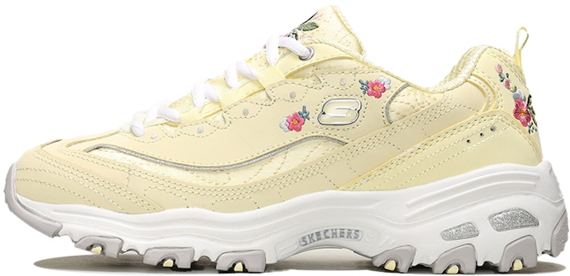 Women Skechers D Lites Bright Blossoms 11977 YEL 11977 YEL