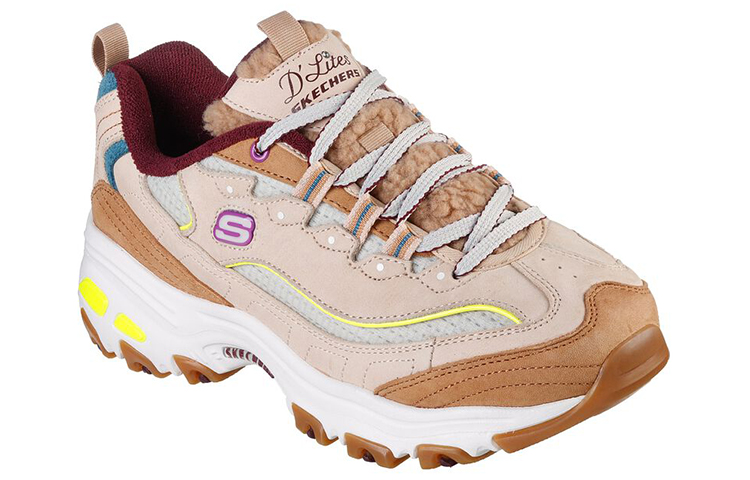 (W) Skechers D'Lites 'Bright Joy Pink Brown' 圖 3