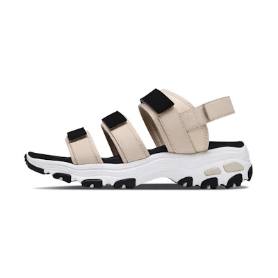 (W) Skechers D'Lites 'Brown Black'