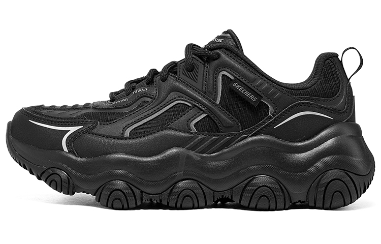 (W) Skechers D'lites 1.0 Sneakers 'Black'