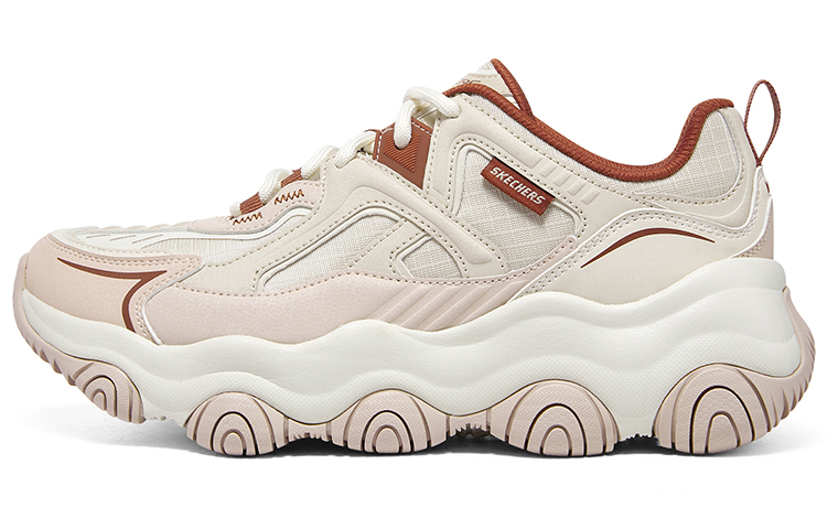 (Women) Skechers D'lites 1.0 Sneakers 'Beige Pink' 896265-NTBR