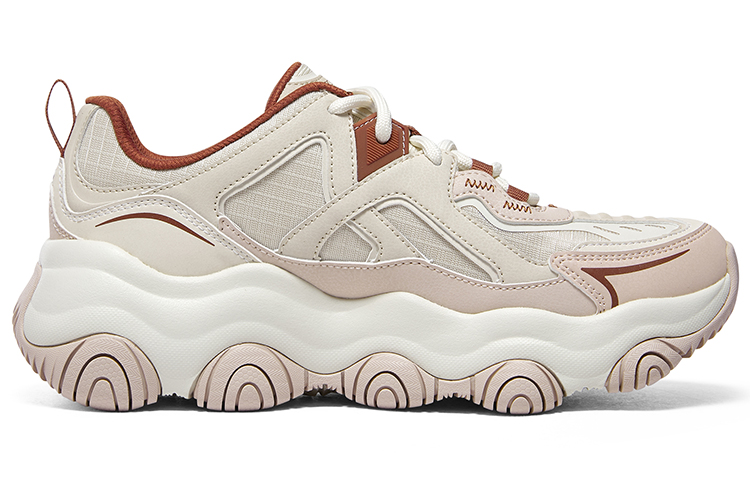 Order (W) Skechers D'lites 1.0 运动鞋 '米色粉红' 896265-NTBR