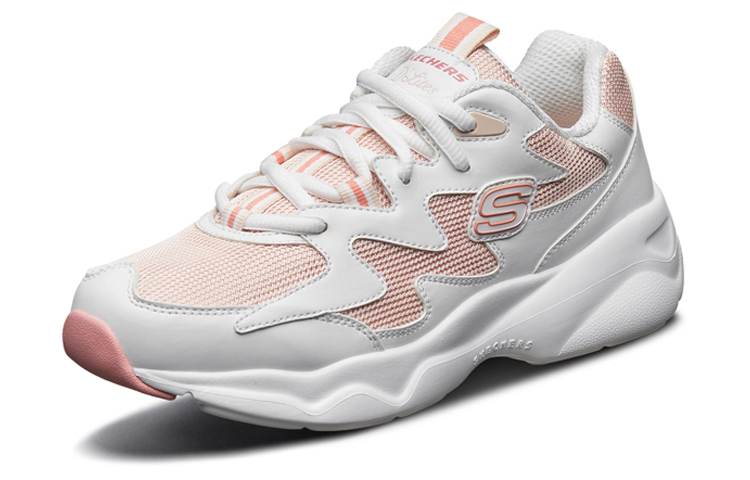 Lookbook (W) 스케쳐스 딜라이트 클래식 화이트 스니커즈 88888105-WCRL