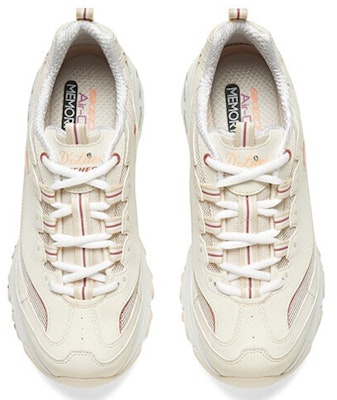 (Women) Skechers DLITES 1.0 'Beige Pink' 896121-NTMT Lookbook (Women) Skechers DLITES 1.0 'Beige Pink' 896121-NTMT