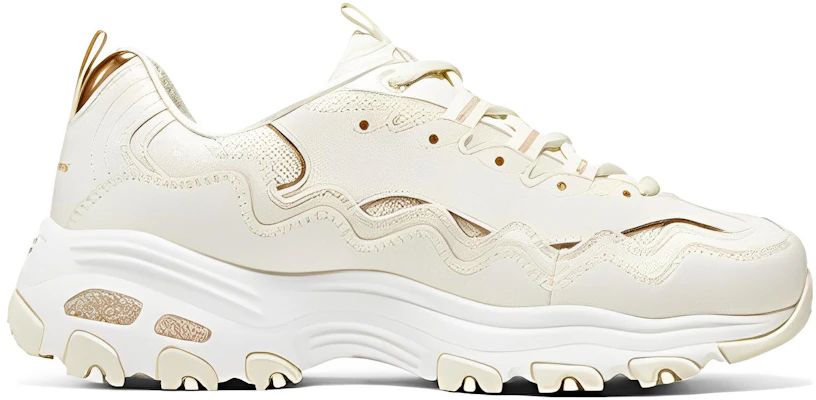 Skechers 時尚舒適 增高款 防滑耐磨 低筒 休閒鞋 女款 乳白色 Order Skechers 時尚舒適 增高款 防滑耐磨 低筒 休閒鞋 女款 乳白色