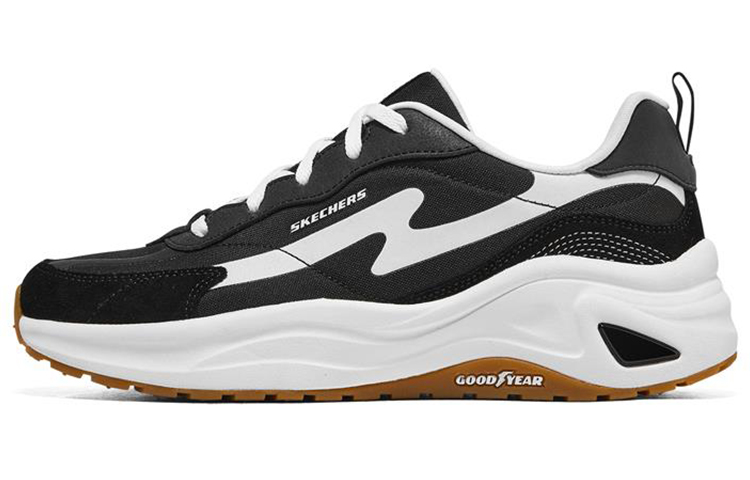 Buy (W) Skechers D'lites Jogger Kadn Sepatu Sneaker 'Hitam Putih' 149389-BKW