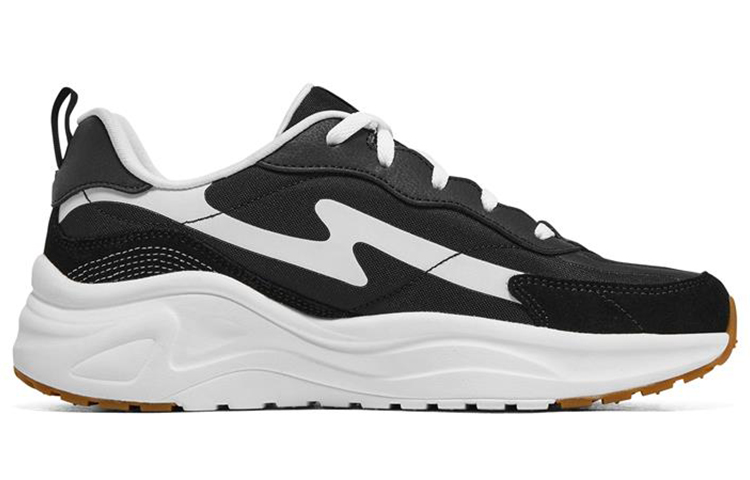 Order (W) Skechers D'lites Jogger Kadn Sepatu Sneaker 'Hitam Putih' 149389-BKW