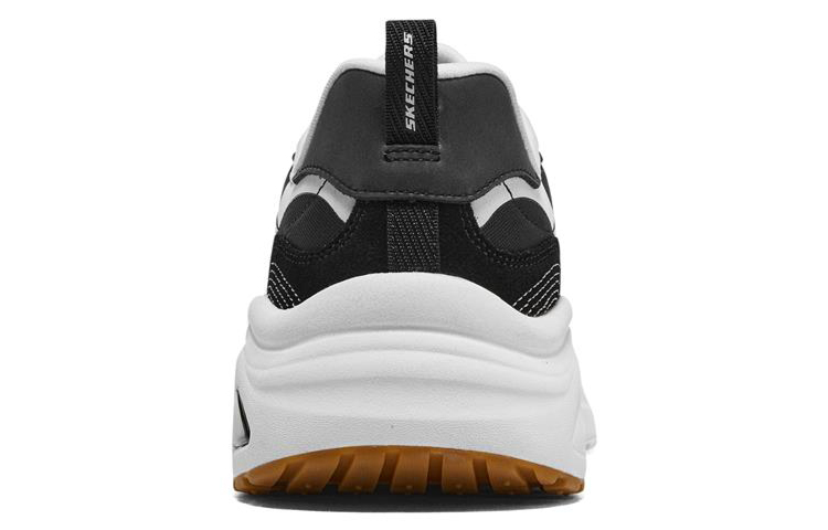 Shop (W) Skechers D'lites Jogger Kadn Sepatu Sneaker 'Hitam Putih' 149389-BKW