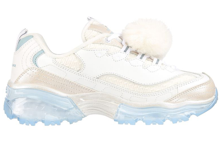 (W) Skechers D'Lites Crystal-Let It Snow 'White Light Blue' 圖 2