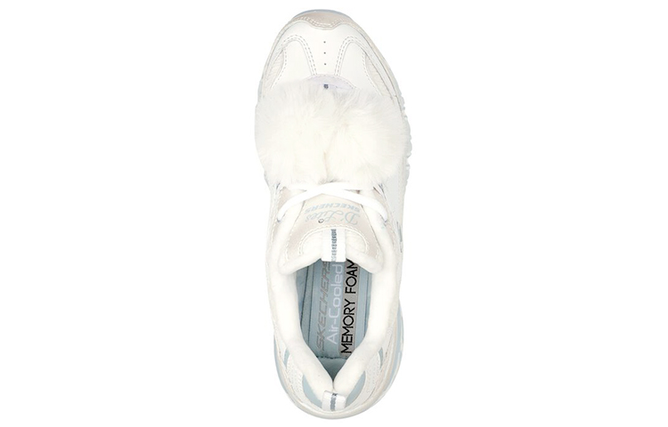 (W) Skechers D'Lites Crystal-Let It Snow 'White Light Blue' 圖 4