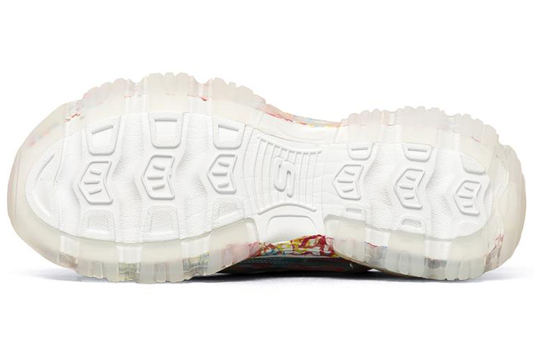 (W) Skechers D'Lites Crystal Low Running Shoes Multicolor 圖 5