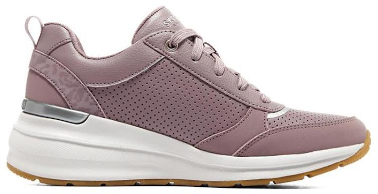 Skechers Billion 耐磨防滑 低幫 運動休閒鞋 女款 深梅紅色 Order Skechers Billion 耐磨防滑 低幫 運動休閒鞋 女款 深梅紅色