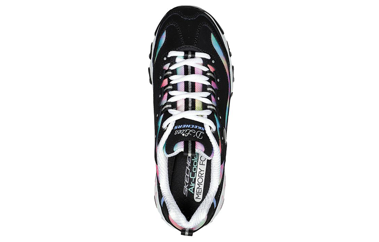 (W) Skechers D'Lites 'Dreamy Sky Black White' 圖 4