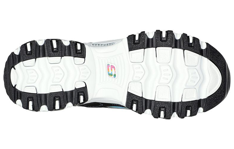 (W) Skechers D'Lites 'Dreamy Sky Black White' 圖 5